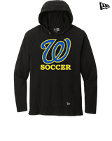 Will C Wood HS Girls Soccer Custom 1 - New Era Tri-Blend Hoodie