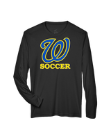 Will C Wood HS Girls Soccer Custom 1 - Performance Longsleeve