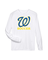 Will C Wood HS Girls Soccer Custom 1 - Performance Longsleeve