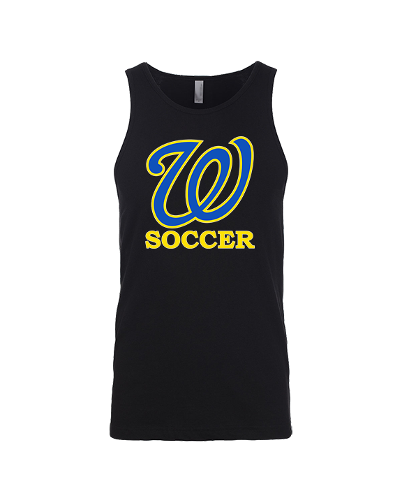 Will C Wood HS Girls Soccer Custom 1 - Tank Top