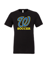 Will C Wood HS Girls Soccer Custom 1 - Tri-Blend Shirt