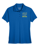 Will C Wood HS Girls Soccer Custom 1 - Womens Polo