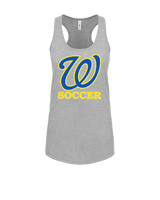 Will C Wood HS Girls Soccer Custom 1 - Womens Tank Top