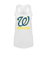 Will C Wood HS Girls Soccer Custom 1 - Womens Tank Top