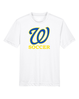 Will C Wood HS Girls Soccer Custom 1 - Youth Performance Shirt