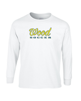 Will C Wood HS Girls Soccer Custom 2 - Cotton Longsleeve