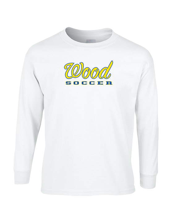 Will C Wood HS Girls Soccer Custom 2 - Cotton Longsleeve