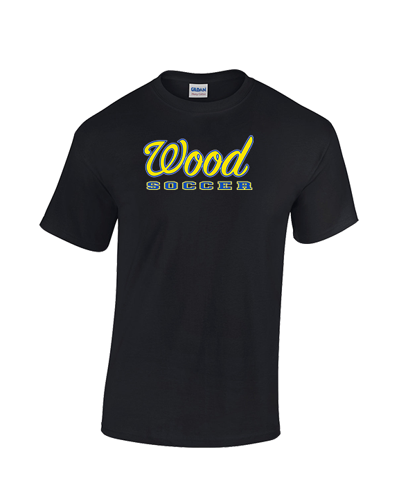 Will C Wood HS Girls Soccer Custom 2 - Cotton T-Shirt