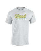 Will C Wood HS Girls Soccer Custom 2 - Cotton T-Shirt