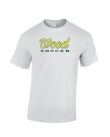 Will C Wood HS Girls Soccer Custom 2 - Cotton T-Shirt