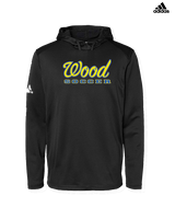 Will C Wood HS Girls Soccer Custom 2 - Mens Adidas Hoodie