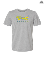 Will C Wood HS Girls Soccer Custom 2 - Mens Adidas Performance Shirt