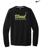 Will C Wood HS Girls Soccer Custom 2 - Mens Nike Crewneck