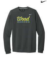 Will C Wood HS Girls Soccer Custom 2 - Mens Nike Crewneck