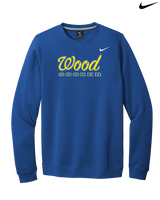 Will C Wood HS Girls Soccer Custom 2 - Mens Nike Crewneck