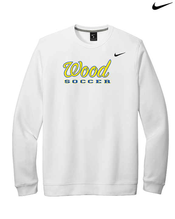 Will C Wood HS Girls Soccer Custom 2 - Mens Nike Crewneck