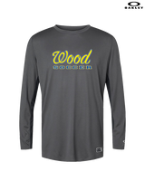 Will C Wood HS Girls Soccer Custom 2 - Mens Oakley Longsleeve