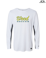Will C Wood HS Girls Soccer Custom 2 - Mens Oakley Longsleeve