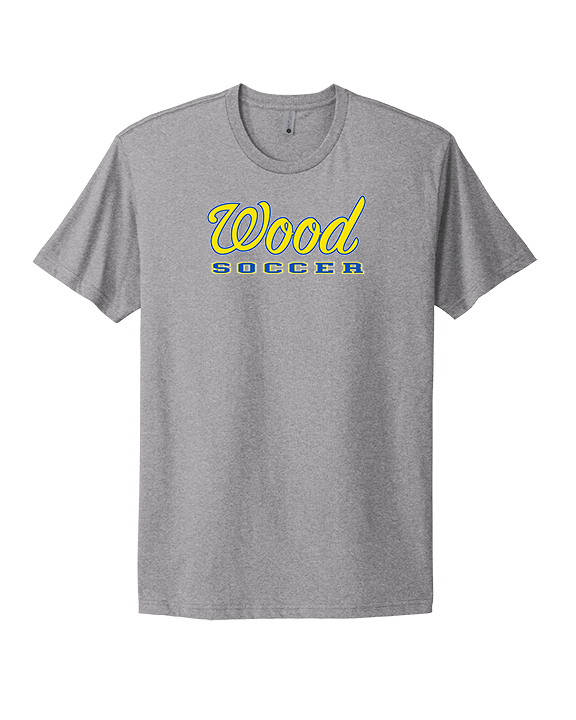 Will C Wood HS Girls Soccer Custom 2 - Mens Select Cotton T-Shirt