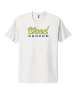 Will C Wood HS Girls Soccer Custom 2 - Mens Select Cotton T-Shirt