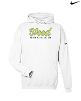 Will C Wood HS Girls Soccer Custom 2 - Nike Club Fleece Hoodie