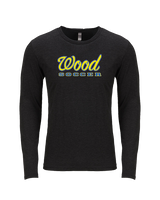 Will C Wood HS Girls Soccer Custom 2 - Tri-Blend Long Sleeve