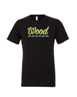 Will C Wood HS Girls Soccer Custom 2 - Tri-Blend Shirt