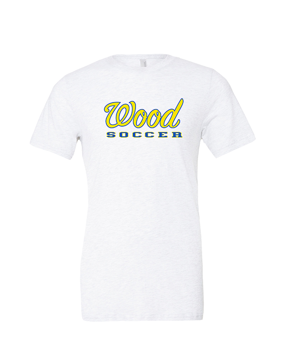 Will C Wood HS Girls Soccer Custom 2 - Tri-Blend Shirt
