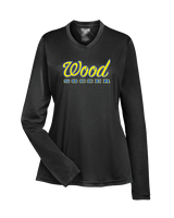 Will C Wood HS Girls Soccer Custom 2 - Womens Performance Longsleeve