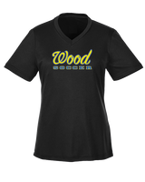 Will C Wood HS Girls Soccer Custom 2 - Womens Performance Shirt