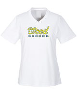 Will C Wood HS Girls Soccer Custom 2 - Womens Performance Shirt