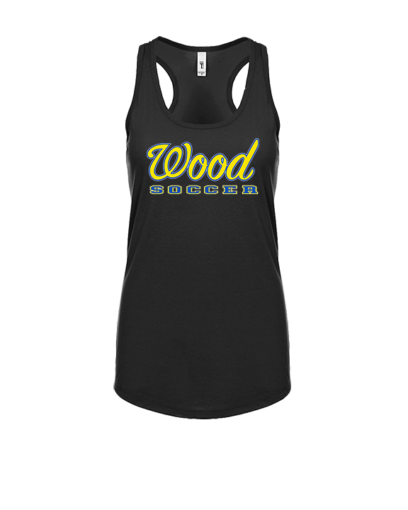 Will C Wood HS Girls Soccer Custom 2 - Womens Tank Top