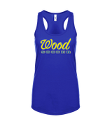 Will C Wood HS Girls Soccer Custom 2 - Womens Tank Top