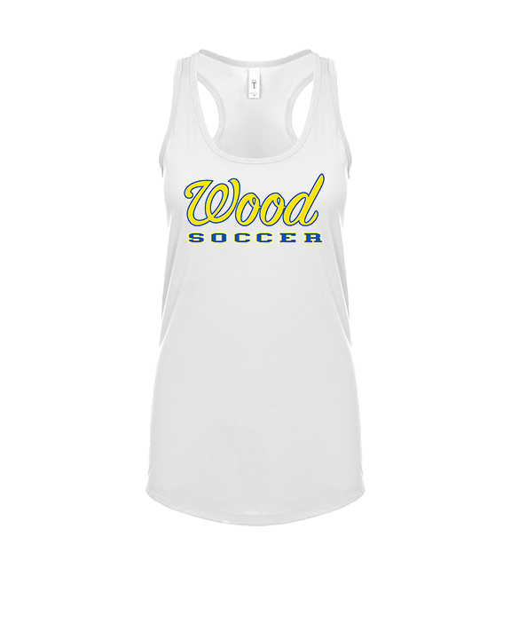 Will C Wood HS Girls Soccer Custom 2 - Womens Tank Top