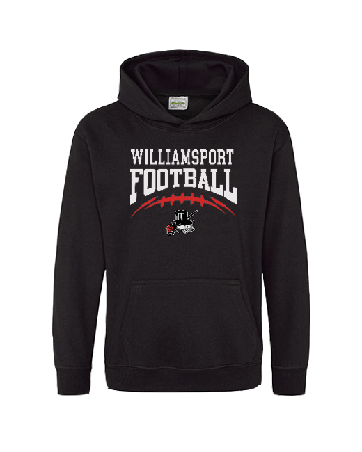 Williamsport School Football - Cotton Hoodie