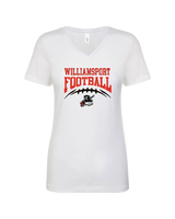 Williamsport School Football - Women’s V-Neck