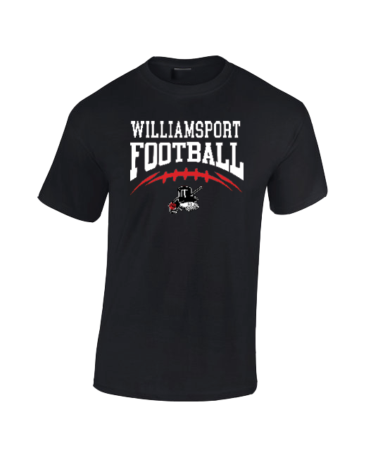 Williamsport School Football - Cotton T-Shirt