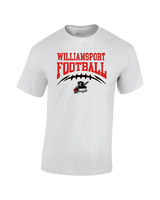 Williamsport School Football - Cotton T-Shirt