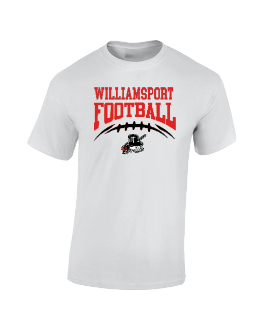 Williamsport School Football - Cotton T-Shirt