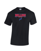 Williamsville South HS Boys Basketball Border - Cotton T-Shirt