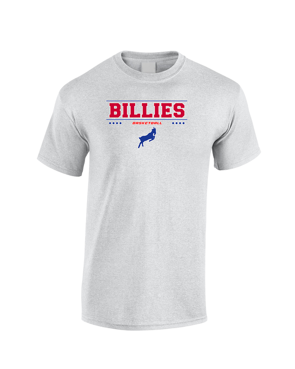 Williamsville South HS Boys Basketball Border - Cotton T-Shirt