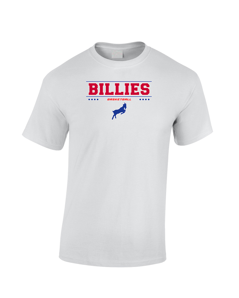 Williamsville South HS Boys Basketball Border - Cotton T-Shirt