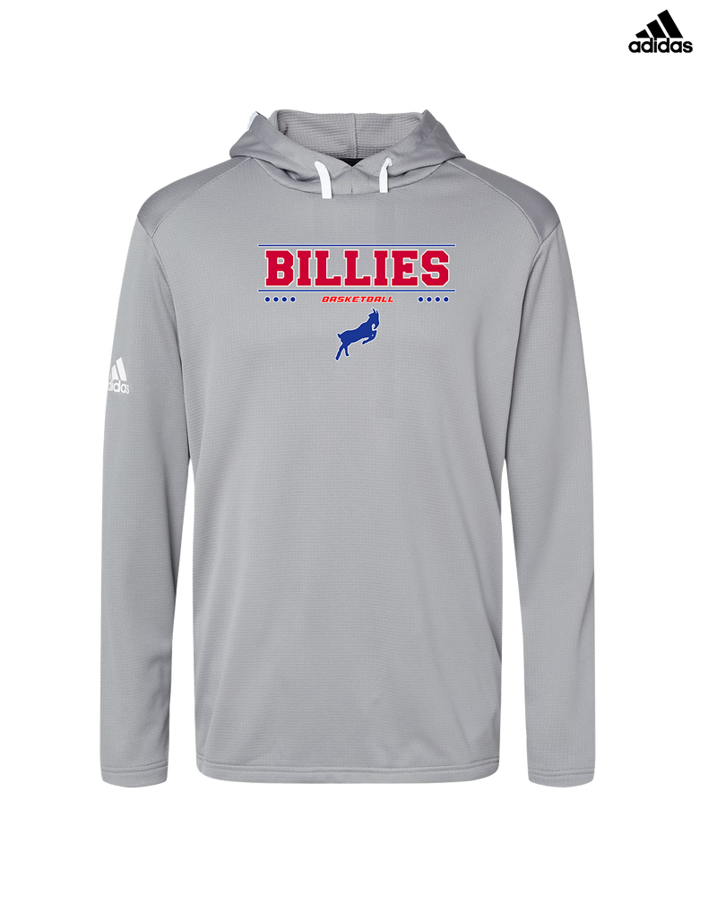 Williamsville South HS Boys Basketball Border - Adidas Men's Hooded Sweatshirt