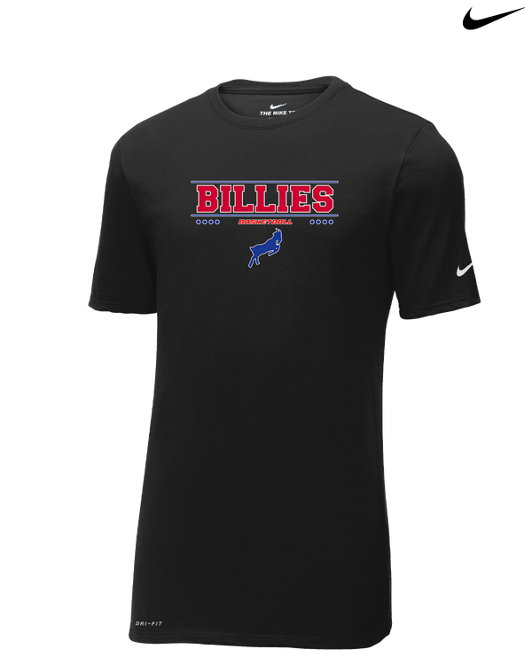Williamsville South HS Boys Basketball Border - Nike Cotton Poly Dri-Fit