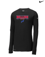 Williamsville South HS Boys Basketball Border - Nike Dri-Fit Poly Long Sleeve
