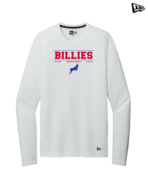 Williamsville South HS Boys Basketball Border - New Era Long Sleeve Crew