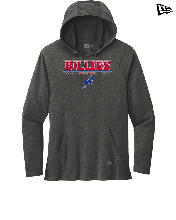 Williamsville South HS Boys Basketball Border - New Era Tri Blend Hoodie