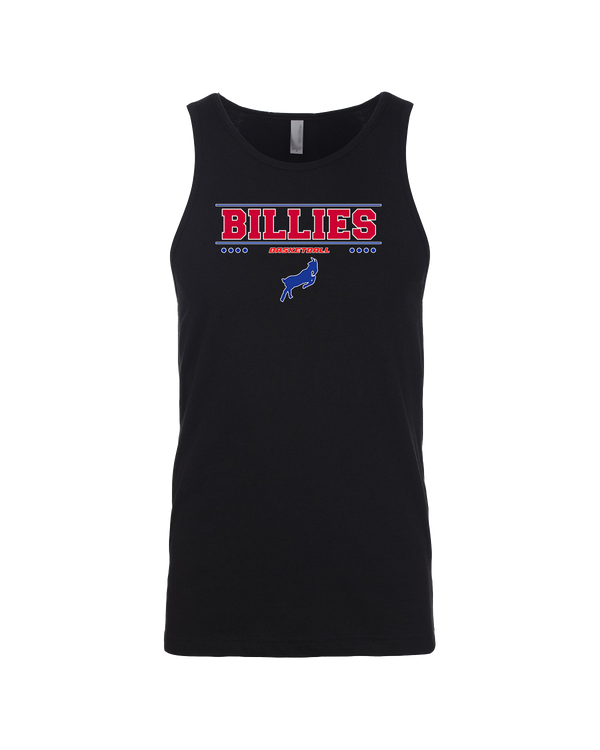 Williamsville South HS Boys Basketball Border - Mens Tank Top