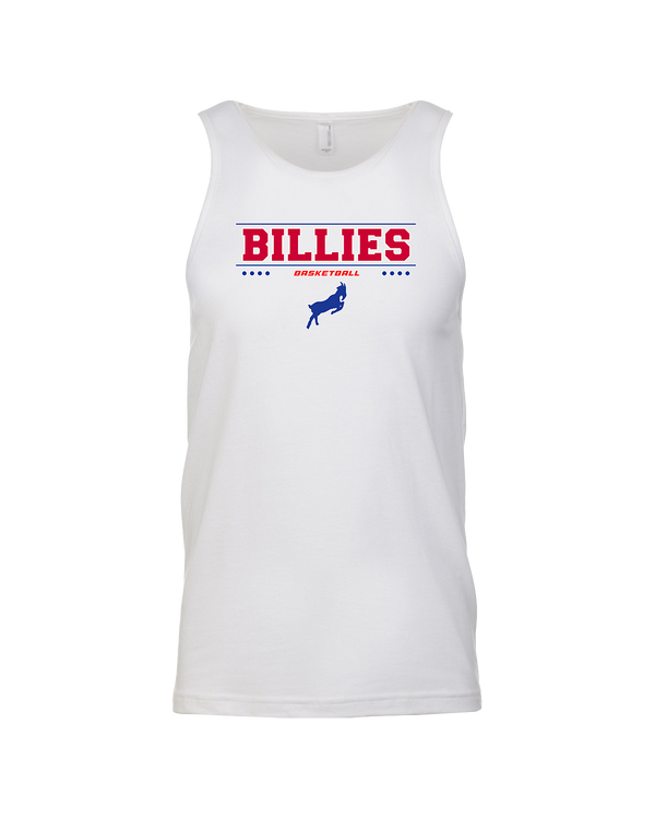 Williamsville South HS Boys Basketball Border - Mens Tank Top