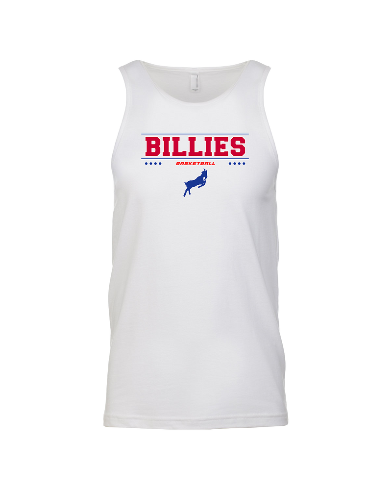 Williamsville South HS Boys Basketball Border - Mens Tank Top